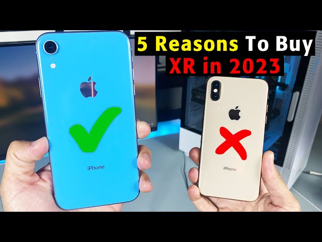 iPhone XR vs iPhone XS in 2023 🔥- 5 Reasons To Buy XR instead of XS in 2023 😳