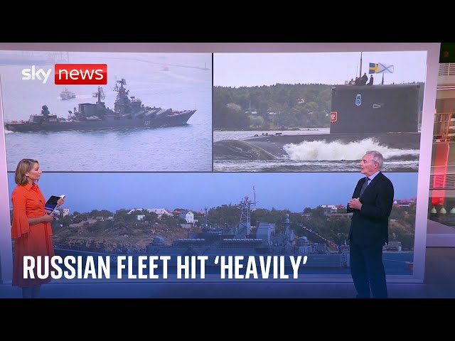 Ukraine War: Russia's Black Sea ships will take 'very long time to repair'