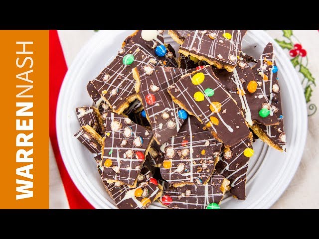 Christmas Crack Recipe - The ULTIMATE Toffee Holiday Candy - Warren Nash