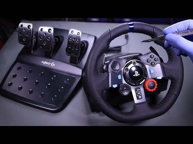 Logitech G29 Steering Wheel for PS5/PC Unboxing - ASMR