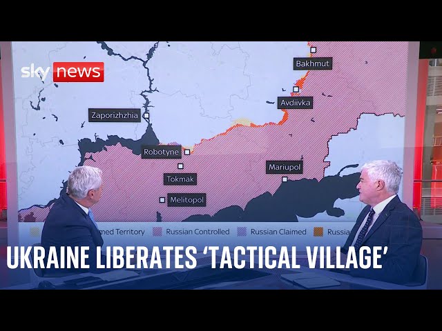 Ukraine war: Zelenskyy's forces liberate 'tactical village'