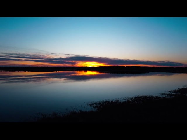 Sunrise May 08 2024 5:49 AM #drone #spring  #4k #relaxing
