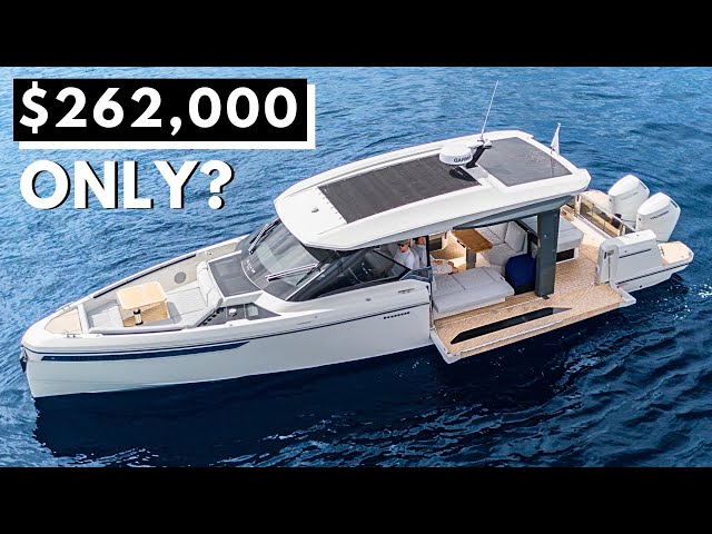 2023 SAXDOR 400 GTO Affordable Fast Yacht Tour