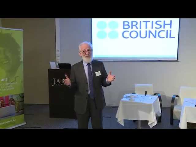 David Crystal's talk at IELTS Conference 'The Future of English', Prague 2014 (British Council)