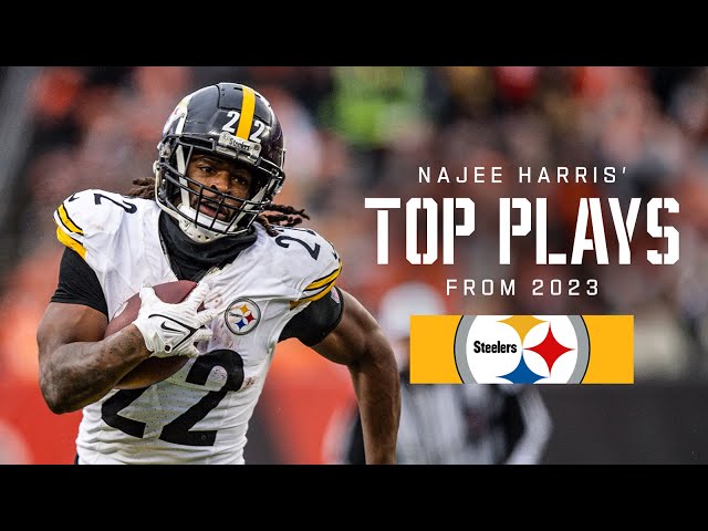 Najee Harris' Top Plays of 2023 | Pittsburgh Steelers