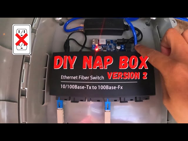 DIY NAP Box Version 2 (No Need Power Outlet)