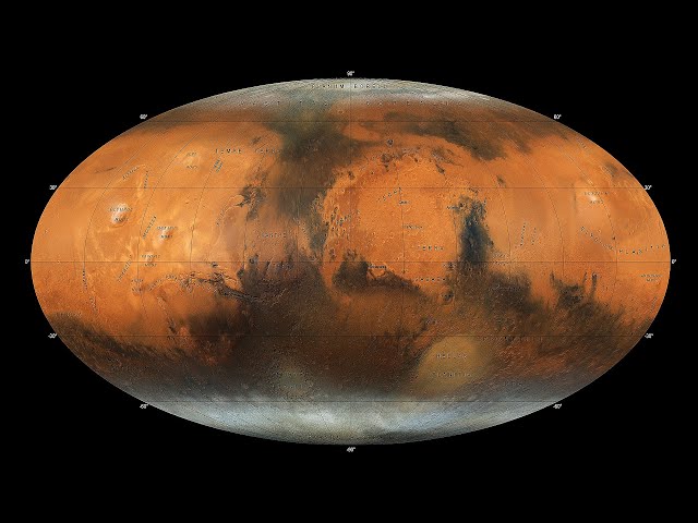 UAE's Mars Probe Creates High-Resolution Map and Martian Atlas