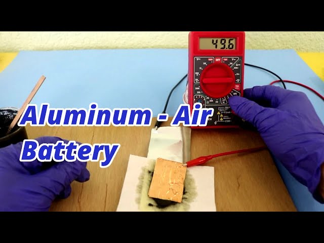 Homemade Aluminum Air Battery