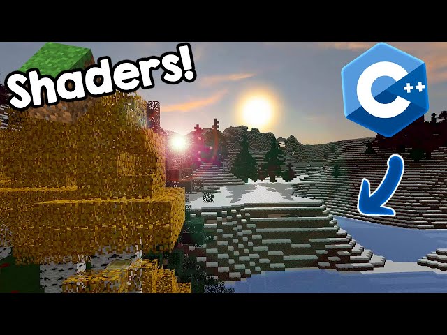 I added Shaders to my C++ Minecraft Clone!