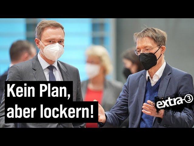 Song für die Ampel: "Kein Plan, aber lockern" | extra 3 | NDR