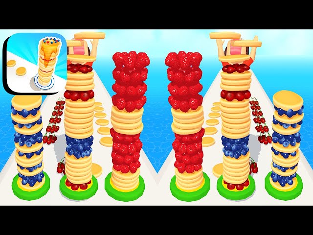 Pancake Run - All Levels Gameplay Android,ios (Levels 116-130)