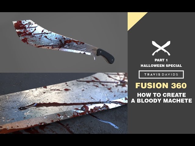 Autodesk Fusion 360 - Part 1 - How To Create A Bloody Machete