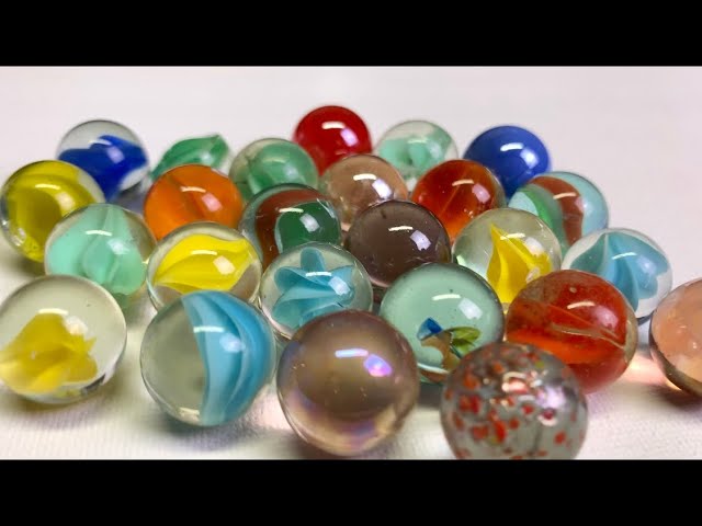 MARBLES! Using Marbles to Create a Marbling Effect! Fluid Art Paint Pouring for Jenna Marbles.