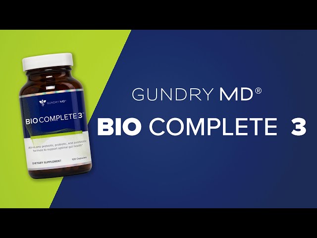 Bio Complete 3 - the complete gut health package | Gundry MD