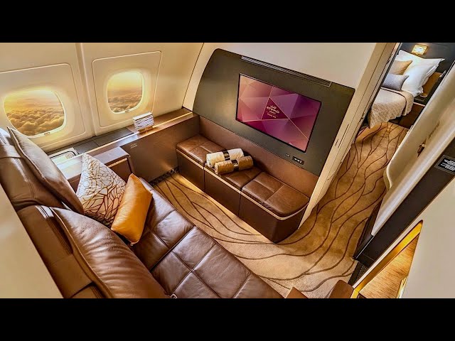 ETIHAD A380 THE RESIDENCE | World's best First Class flight (phenomenal!)