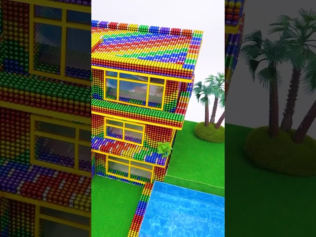 DIY Build Amazing Modern House #shorts
