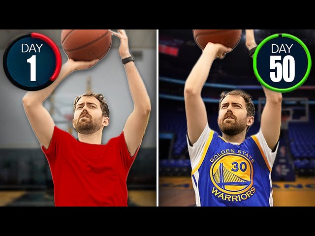 I Trained like Steph Curry for 50 Days to Improve my Shooting