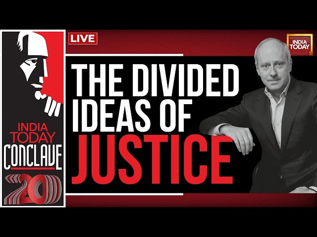 Michael Sandel Interview LIVE India Today Conclave 2023 | Prof Harvard University On Divided World