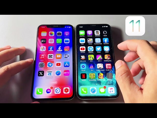 Which one is Faster? iPhone X on iOS 16 or iOS 11?