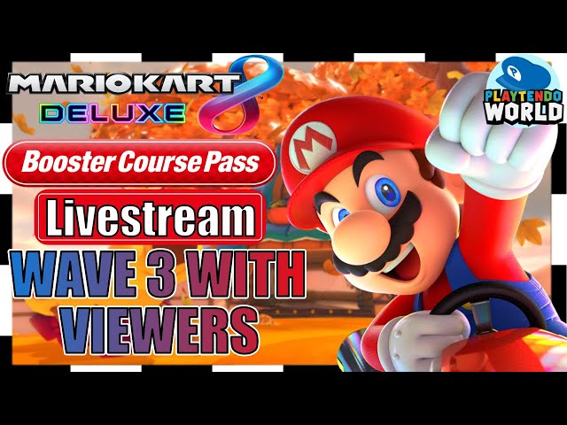 Mario Kart 8 Deluxe Booster Course Pass Wave 3 Online Race With You The Viewers