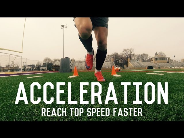 Acceleration Training For Footballers/Soccer Players | Reach Top Speed Faster | Individual Drills