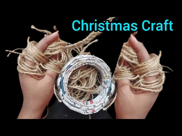 Diy Miniature Christmas Wreath || Mini Christmas Wreath Ornaments || Diy Christmas Craft | DIY Craft