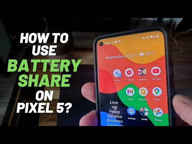 Reverse wireless charging on Google Pixel 5! How to use Battery Share? #shorts