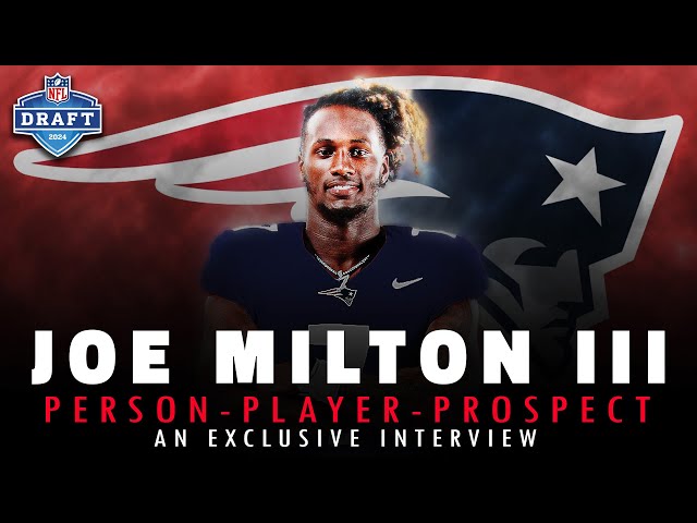 Joe Milton Interview | The Person, Player & Prospect | New England Patriots QB