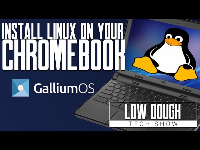 Install Gallium Linux on Chromebook