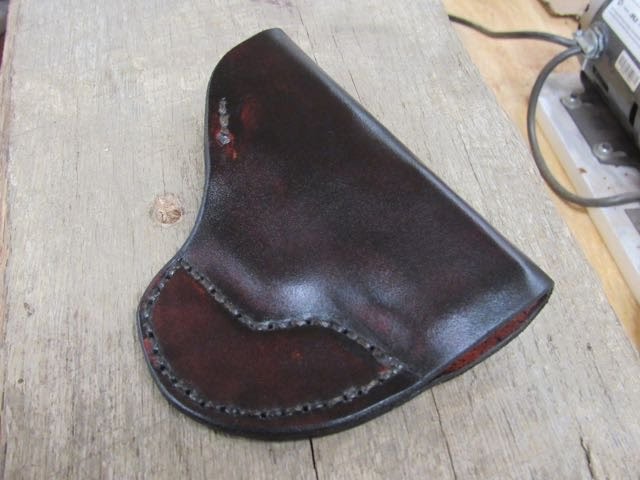 Making Leather Pocket Holster For Smith and Wesson Bodyguard