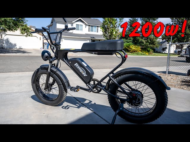FREEGO DK200 Honest Bike Review 1200w 48v