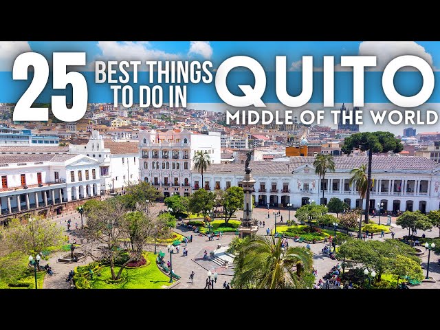 Quito Travel Guide: Best Things To Do in Quito Ecuador 2024 4K