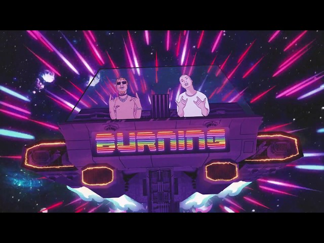 DJ CHARI - BURNING feat. BK【Official Visualizer】