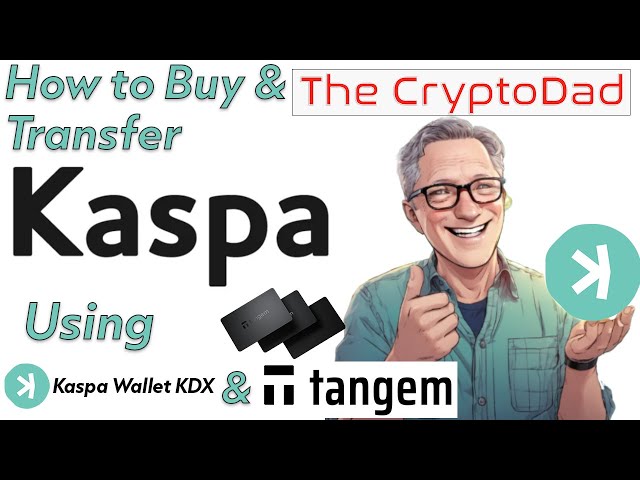 Master Kaspa Crypto: Buy on Uphold & Secure with KDX & Tangem Wallets🔐🌐