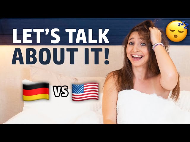 Germans SLEEP DIFFERENTLY than Americans?! | Feli from Germany