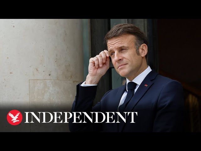 Live: Macron leads ceremony commemorating end of Second World War