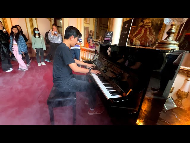 Piano on Fire!  Playing The Music of the Night at Phantom of the Opera | Cole Lam