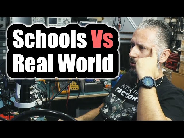 Schools vs the Real World. Non practical education needs to change.