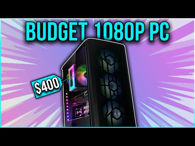 The BEST Budget $400 Gaming PC Build in 2023💸
