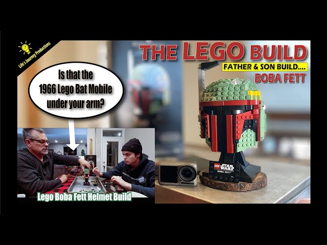 Lego Star Wars Boba Fett Helmet Build Timelapse
