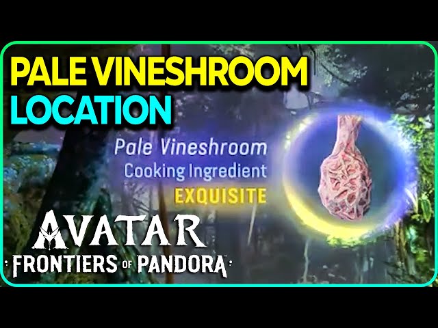 Pale Vineshroom (Exquisite) Location Avatar Frontiers of Pandora