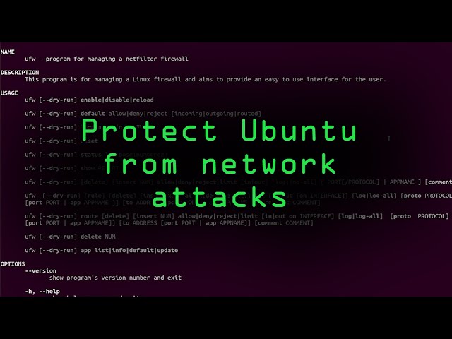 Defend Your Ubuntu System Against Network Attacks [Tutorial]
