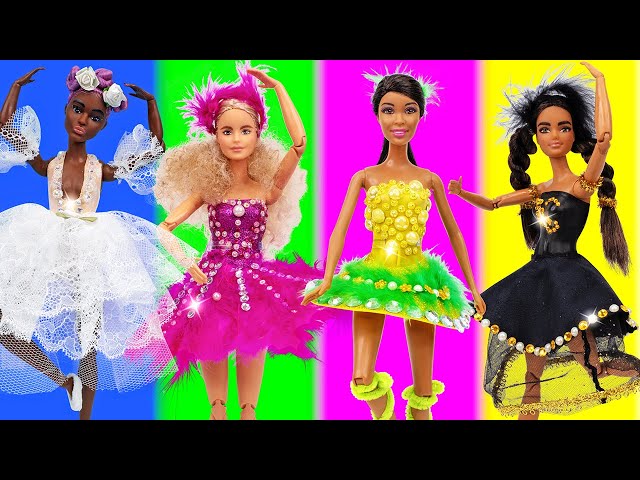 Barbie Dolls - Making Amazing Ballet Costumes