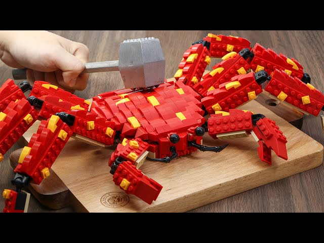 999+ Amazing TIPS Catch & Cook LEGO KING CRAB | Best of LEGO COOKING Food Compilation
