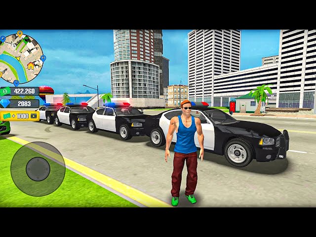 Police Officer Car Hover Bike Helicopter Coach Passenger Transport Bus - Android Gameplay