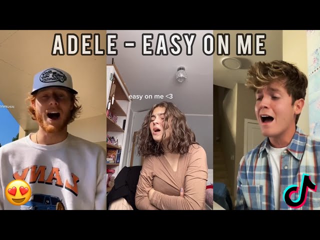 The Best Adele - Easy On Me Covers🎤❤️ (Compilation)