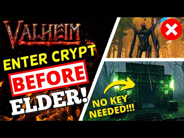 Valheim- Enter Crypt With NO SWAMP KEY! NO ELDER!
