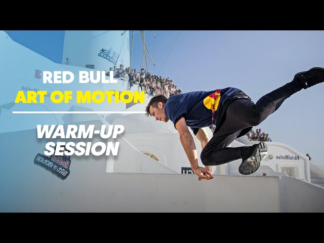 Warming Up w/ Jason Paul In Santorini | Red Bull Art of Motion