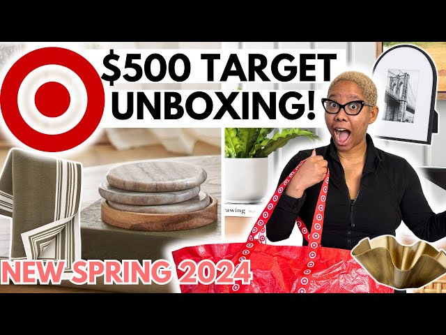 *NEW* Home Decor at Target Spring 2024! | $500 Target Home Haul - The Good, Bad, & Ugly!