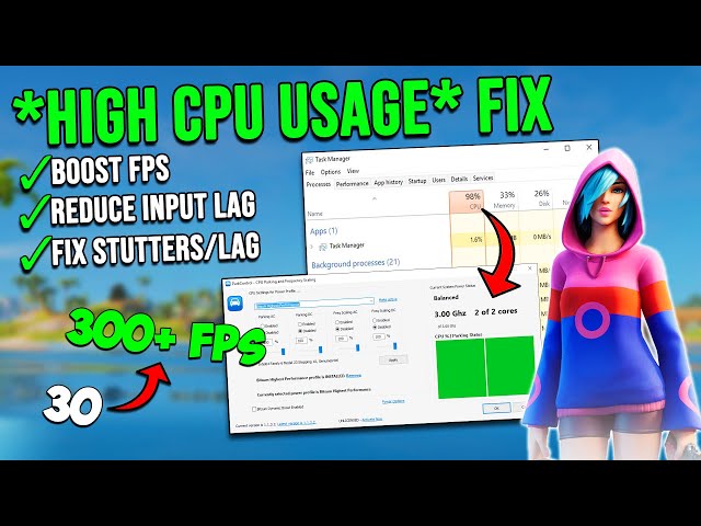 How to Fix 100% CPU Usage | Fix High CPU Usage & Boost FPS
